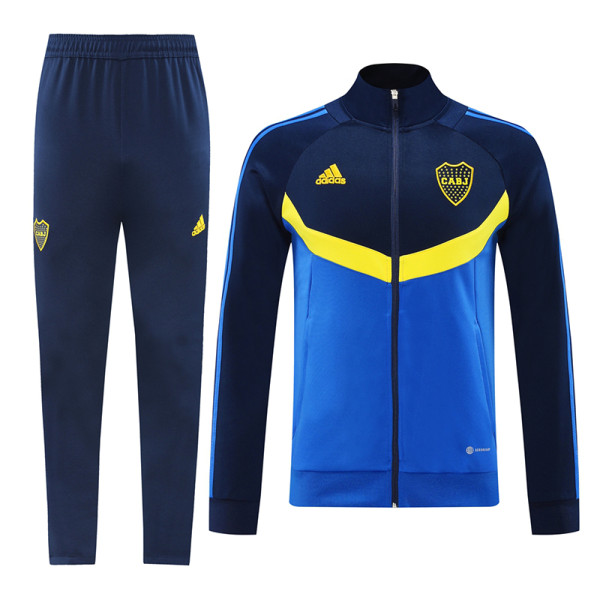 24/25 Boca Juniors Sapphire Blue Jacket Tracksuit(02)