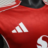 25/26 Man Utd Home Player Version Soccer Jersey