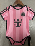 25/26  Inter Miami Home  Baby Infant Crawl Suit