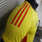 2024 Colombia Home Player Version  Soccer Jersey