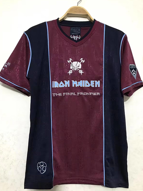 2011 West Ham #11 Iron Maiden Away Retro Soccer Jersey