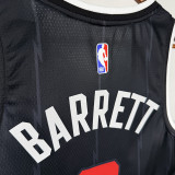25/26 Raptors BARRETT # 9 Black City Edition Top Quality Hot Pressing NBA Jersey