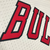 1998 BULLS JORDAN #23 White Retro Top Quality Hot Pressing NBA Jersey