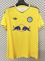 26/27 Leeds United Home Yellow Fans Soccer Jersey