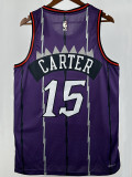 25/26 Raptors CARTER # 15 Purple Retro Edition Top Quality Hot Pressing NBA Jersey