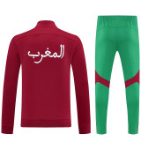 25/26 Morocco Maroon Jacket Tracksuit