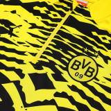 24/25 Dortmund Yellow &Blck Half Pull Tracksuit  (半拉链)