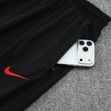 25/26 PSG Black polo shirts pants suit