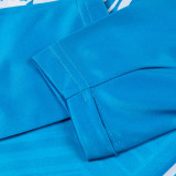 24/25 Napoli Sky Blue  Kids Half Pull Tracksuit  (半拉链)