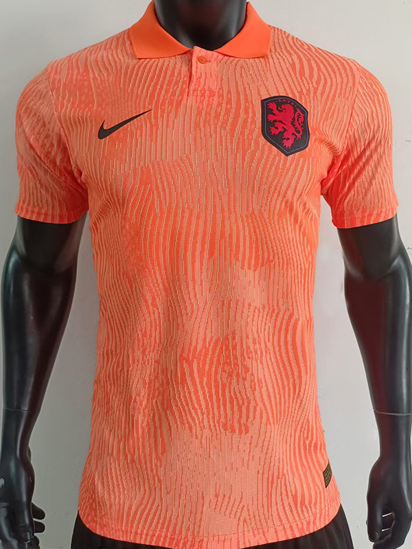2025 Netherlands Orange Player Version  Polo Shirt