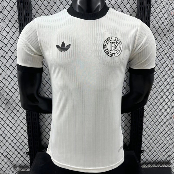 25/26 Germany White125th Anniversary Edition  Player Version Soccer Jersey