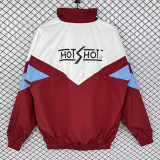 1993/1994 Sevilla White Red Retro Windbreaker