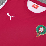 25/26 Morocco Red Training Shorts Suit