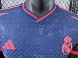 24/25 RMA Blue Blue Pink Special Edition Player Version Soccer Jersey