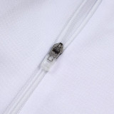 25/26 Ajax White  Half Pull Tracksuit #B2569 (半拉链)