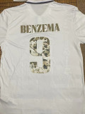 22/23 BENZEMA #9 Golden Ball RMA Home  Fans Soccer Jersey ( 球迷)