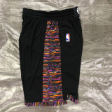 19/20 NETS Black City Edition Top Quality NBA Pants(彩边)