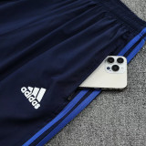 25/26 Boca Juniors Royal Blue Hooded Windbreaker Tracksuit