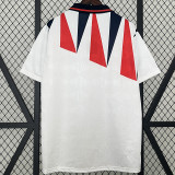 1992 England Home Retro Soccer Jersey