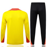 25/26 Brazil Yellow Half Pull Tracksuit #B25134 (半拉链)