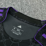 25/26 RMA Black Team Logo Training Short Suit