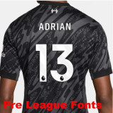24/25 LIV Black  Player Version Training Shirts