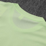 25/26 Man City Light Green Training Short Suit#D25268