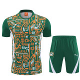 26/27 Cote d'Ivoire Green Training Shorts Suit