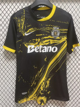 24/25 Sporting Lisbon Third Fans Soccer Jersey（Betano胸前广告）
