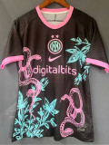24/25 INT Pink Black Special Edition Fans Soccer Jersey