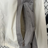 2024 New Jordon White Windbreaker(连帽）