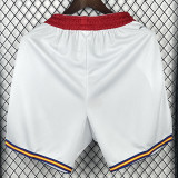 24/25 Warriors White Retro Top Quality NBA Pants