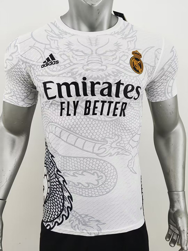 24/25 RMA White Dragon Player Version Training Shirts