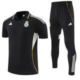25/26 RMA Black polo shirts pants suit