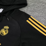 24/25 RMA Black Hooded  Tracksuit