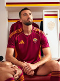 25/26  Roma Home Player Version Soccer Jersey（无广告）
