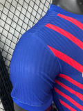25/26 BAR Blue pattern  Player Version Training shirts