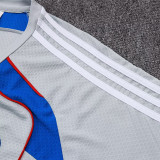 25/26  Bayern Grey Retro Training Short Suit #D25118
