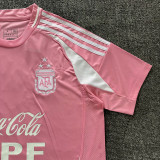 25/26  Argentina Special Edition  Pink Fans Soccer Jersey