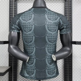 24/25 BAR Grey Blck Team logo Player Version Soccer Jersey