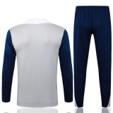 25/26 TOT Grey Half Pull Tracksuit#B25117  (半拉链)