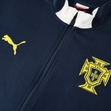 25/26  Portugal Stone Blue Jacket Tracksuit#01