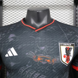 24/25 Japan Black Dragone  Player Version Soccer Jersey(红袖口、背下“龙”字）