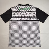 25/26 Palestino Deportivo Wire Mesh White Retro Soccer Jersey