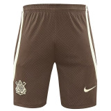 24/25  Corinthians Black Training Short Suit