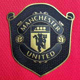2019/2020 Man Utd Home  Long Sleeve  Retro Soccer Jersey(长袖）