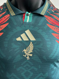 25/26 Mexico Green Special Edition Long Sleeve Player Version Soccer Jersey