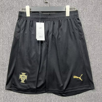 26/27 Portugal Commemorative Edition Black Shorts Pants