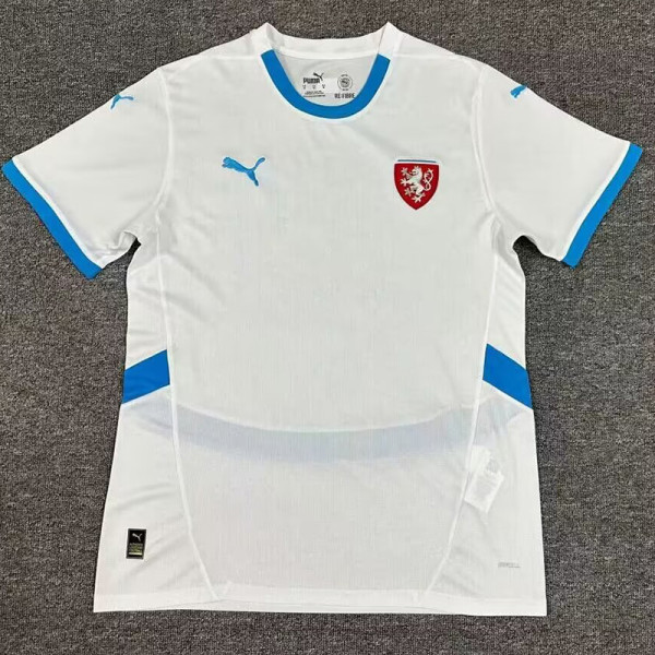 2024 Czech Republic  Away  Fans Soccer Jersey
