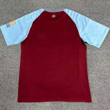 24/25 Aston Villa Home  Fans Soccer Jersey
